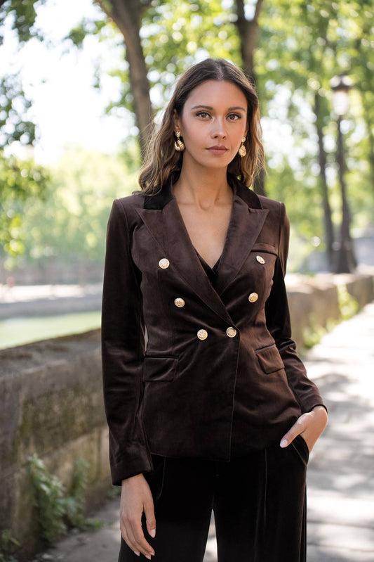 Velvet Blazer