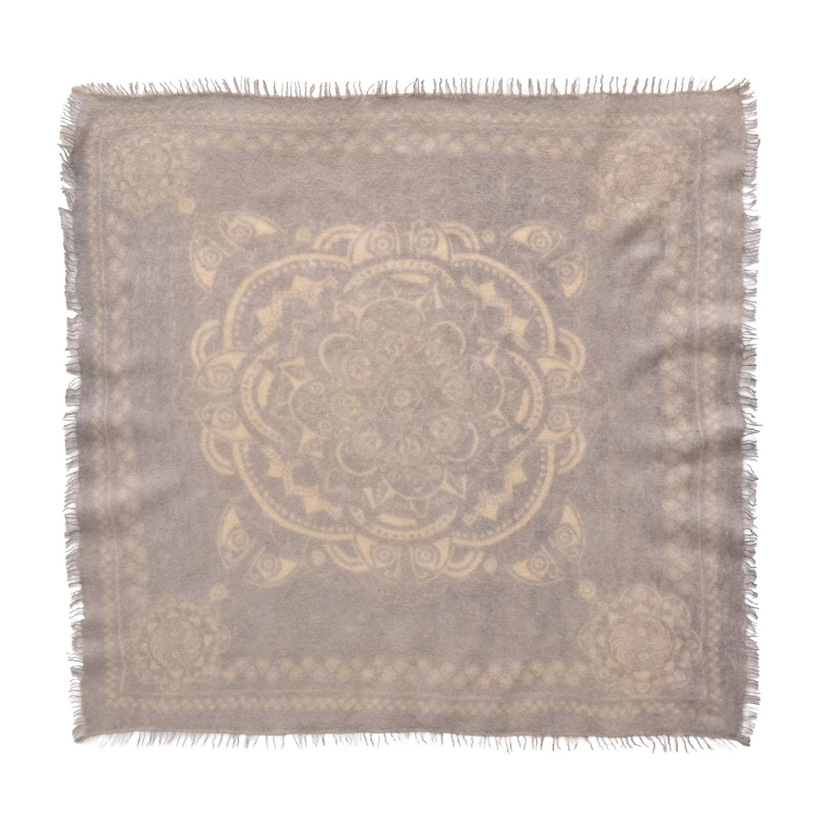 Kaschmir Bandana Ornament in Taupe