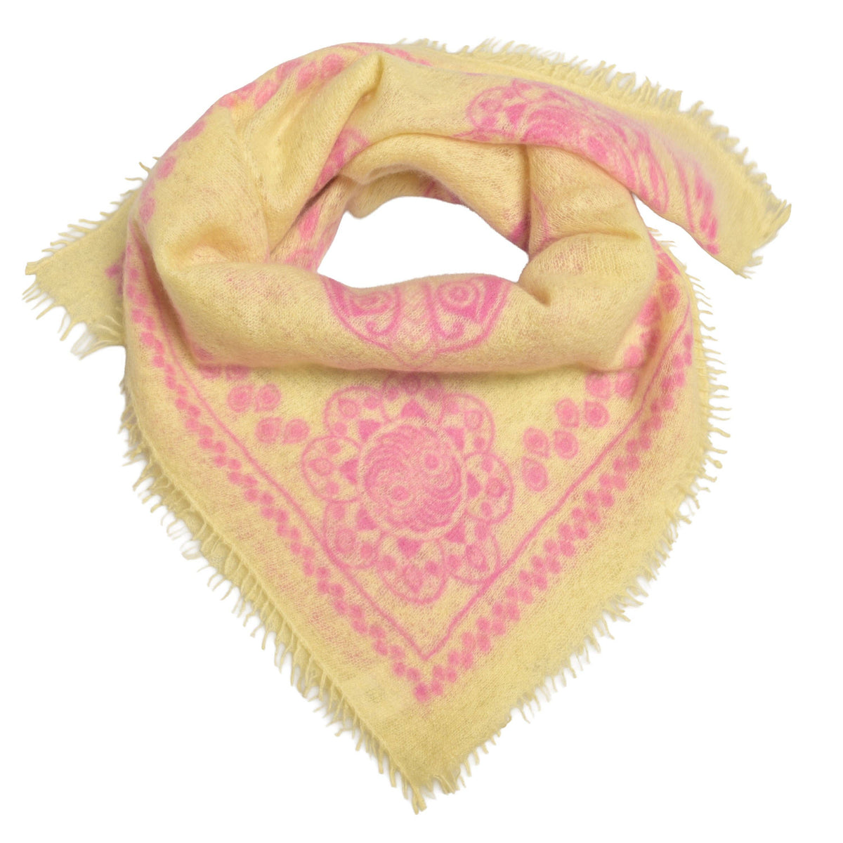 Kaschmir Bandana Ornament in Vitamin C