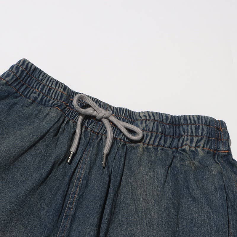 Denim-Shorts Spitze