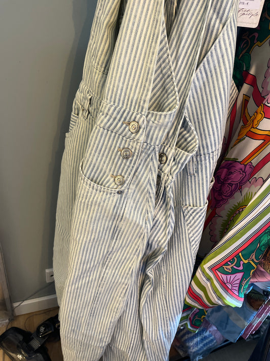 Free People ndigo Railroad Overall