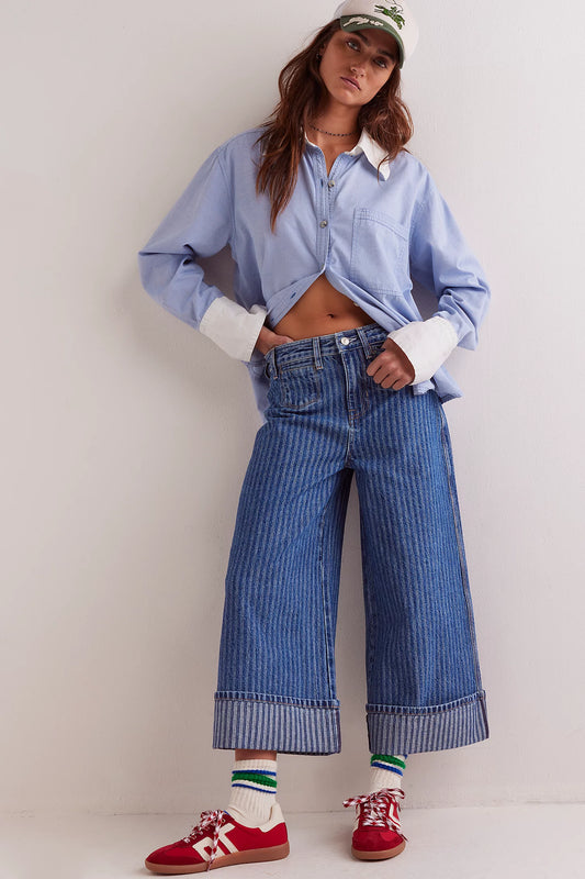 Free People Brette Wide Leg Pant