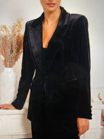 Lade das Bild in den Galerie-Viewer, Samt Blazer
