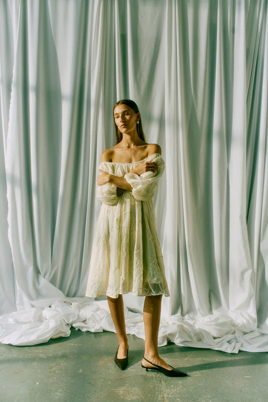 Copenhagen Muse Dress Malian Jet Stream