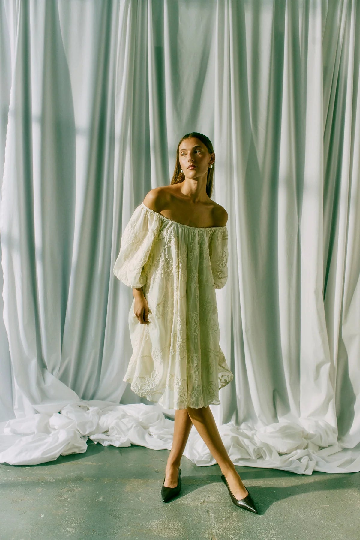 Copenhagen Muse Dress Malian Jet Stream