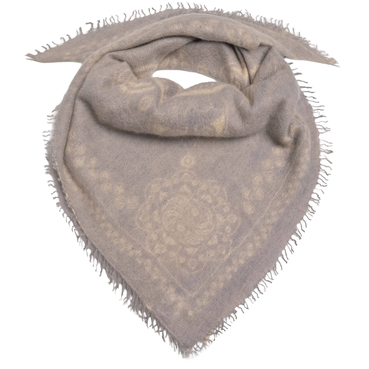 Kaschmir Bandana Ornament in Taupe