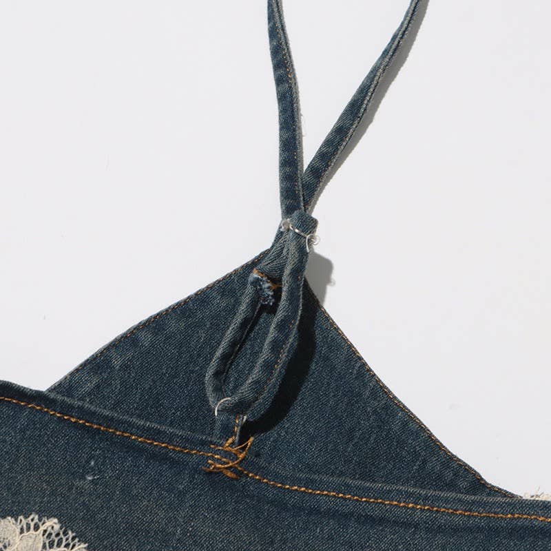Denim-Shorts Spitze