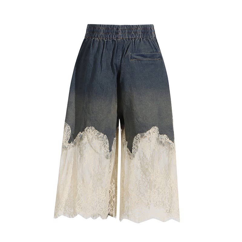 Denim-Shorts Spitze