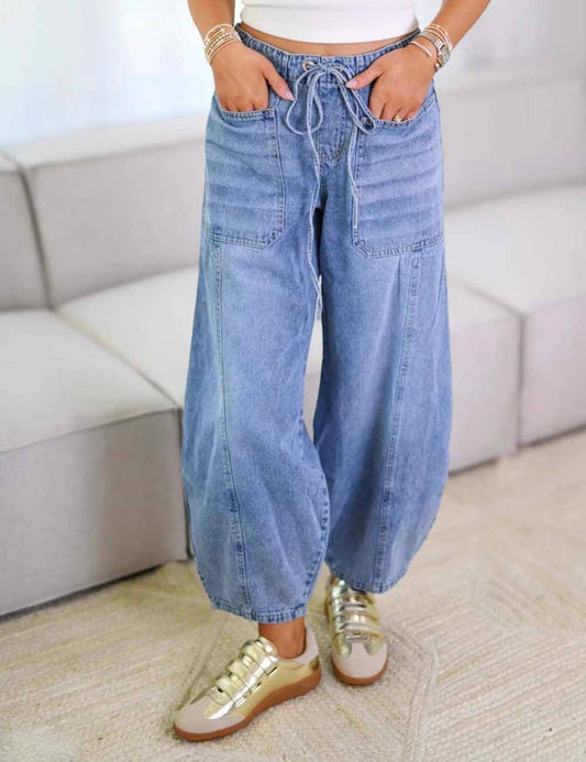 Lässige Barrel Jeans