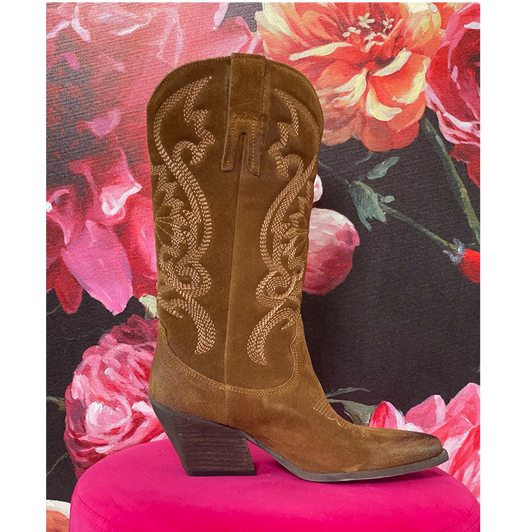 Wildleder Cowboy Boot