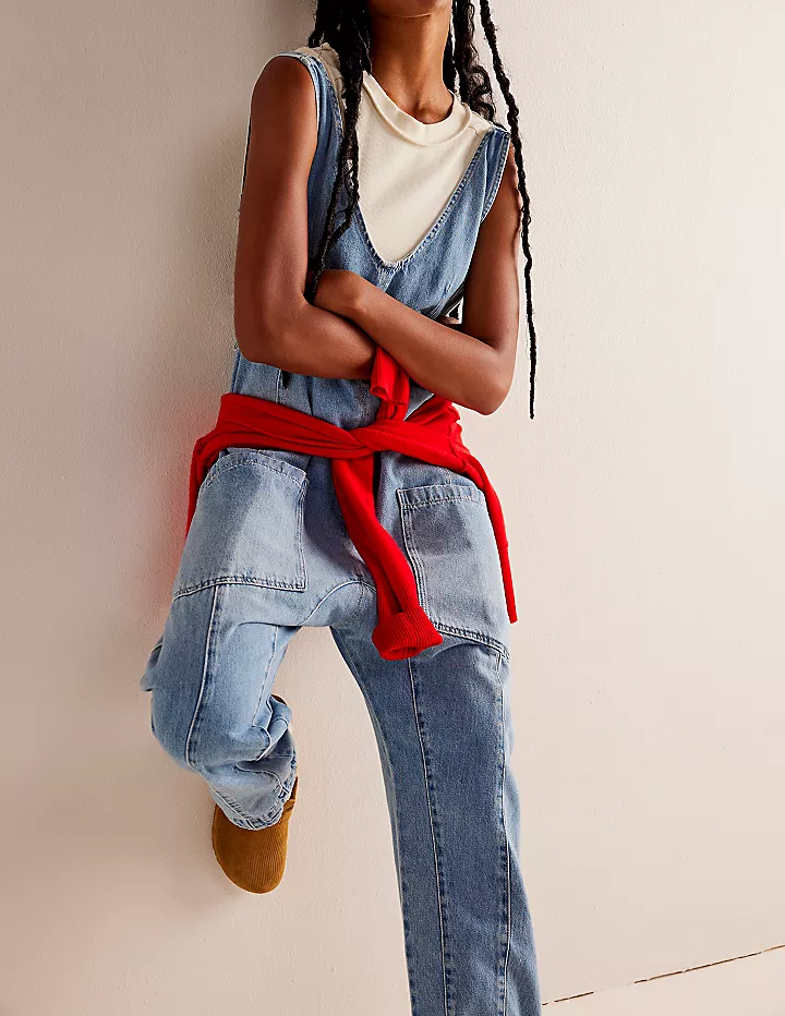 Denim Overall Twiggy