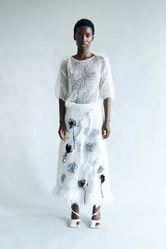 Dawn X Dare Lily Sweater Chalk