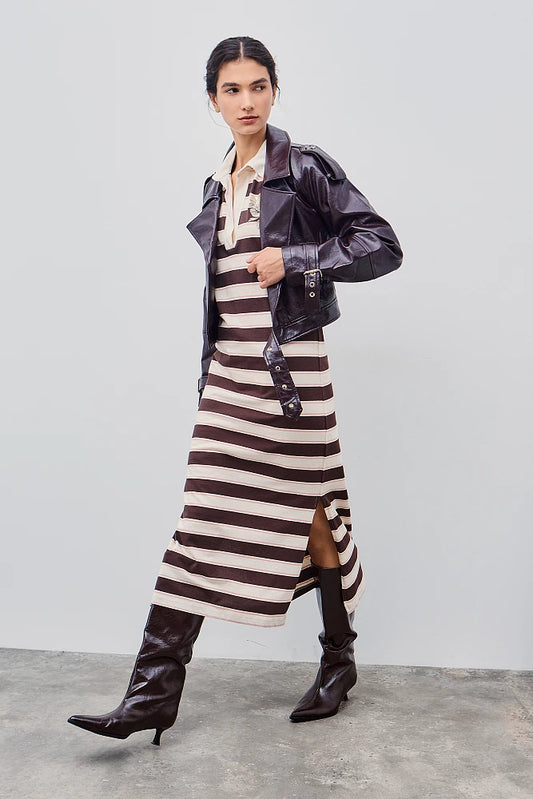 Dress BSB Opema Stripe Polo