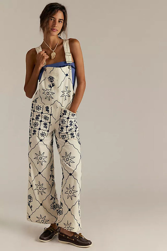Free People Rising Sun Overall