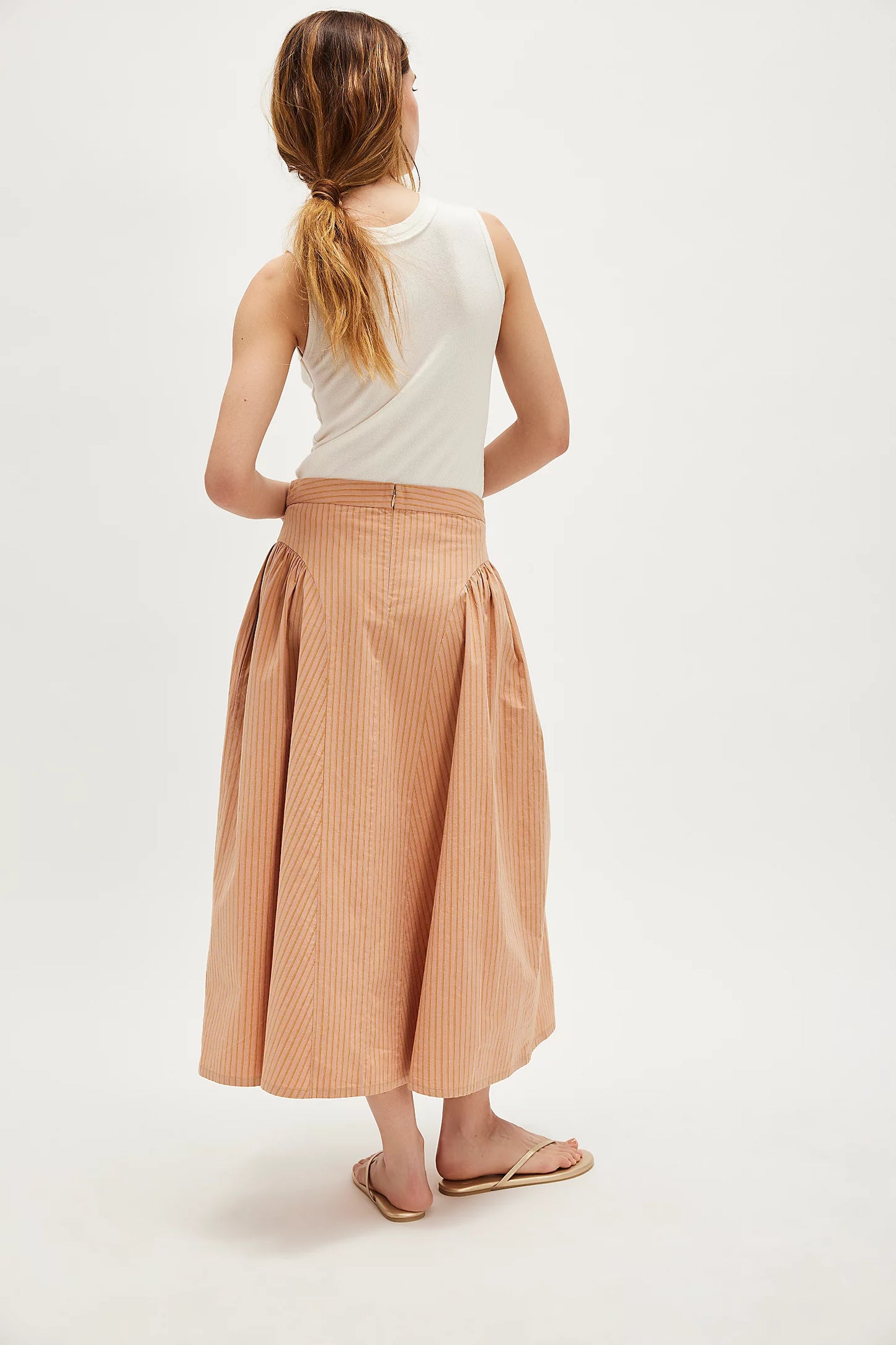 Free People Katia Printed Maxi Skirt