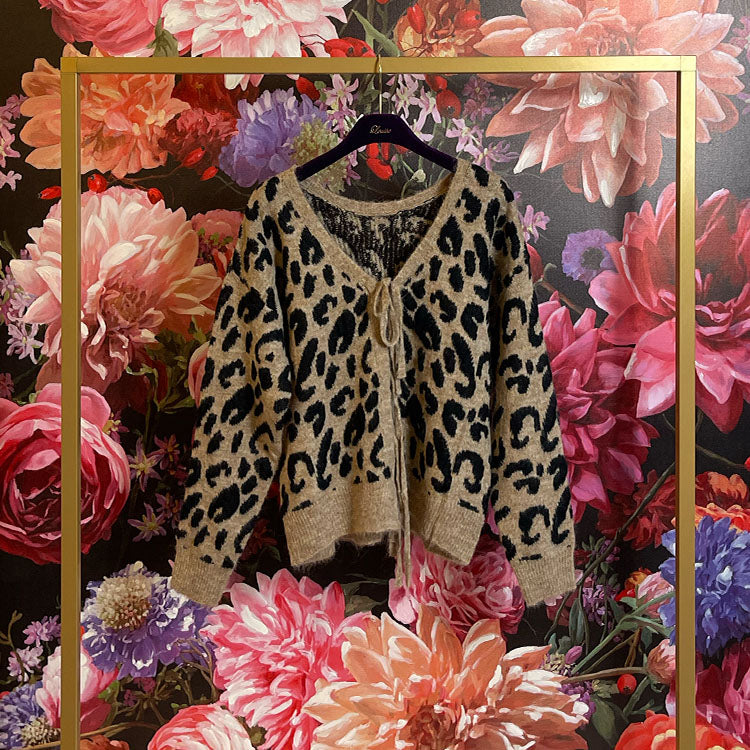 Leo Cardigan mit Bändeln