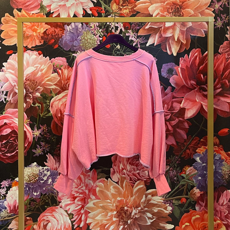 Oversize Sweater Ribbon