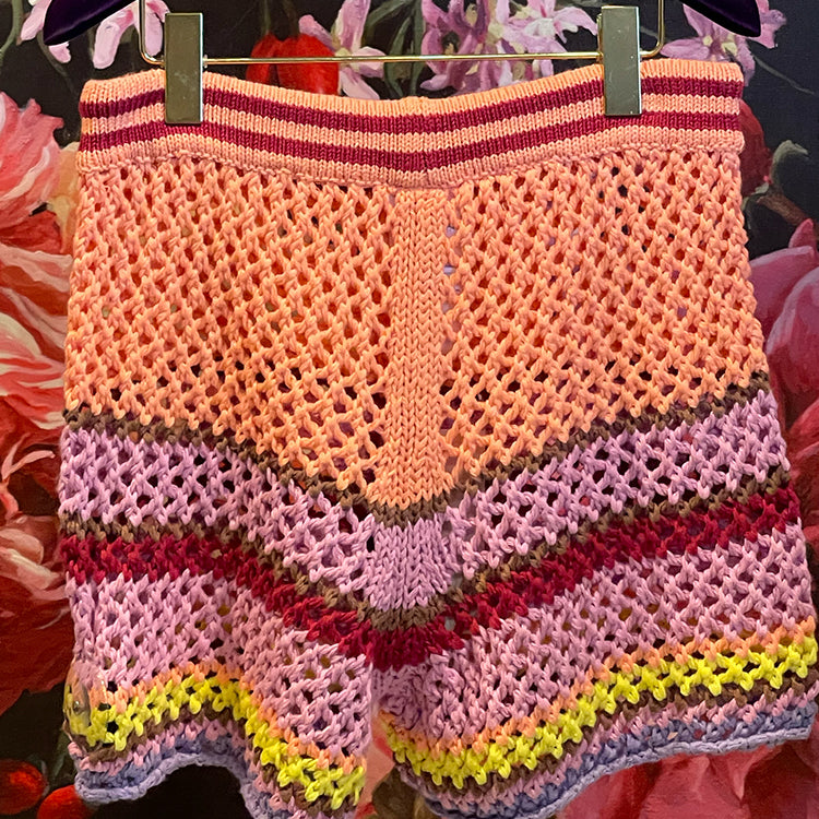 Liv Bergen Crochet Shorts