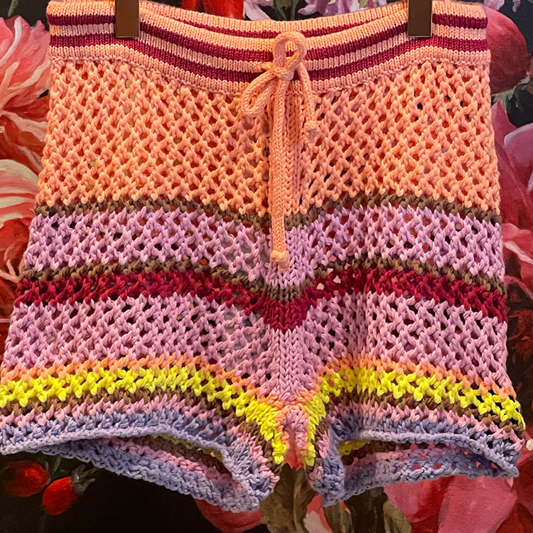 Liv Bergen Crochet Shorts
