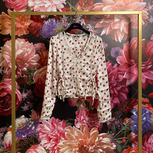 Free People Rose Blouse