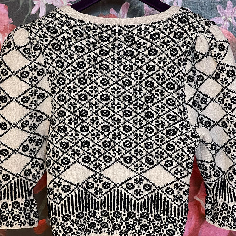 Free people Cardigan Geo floral