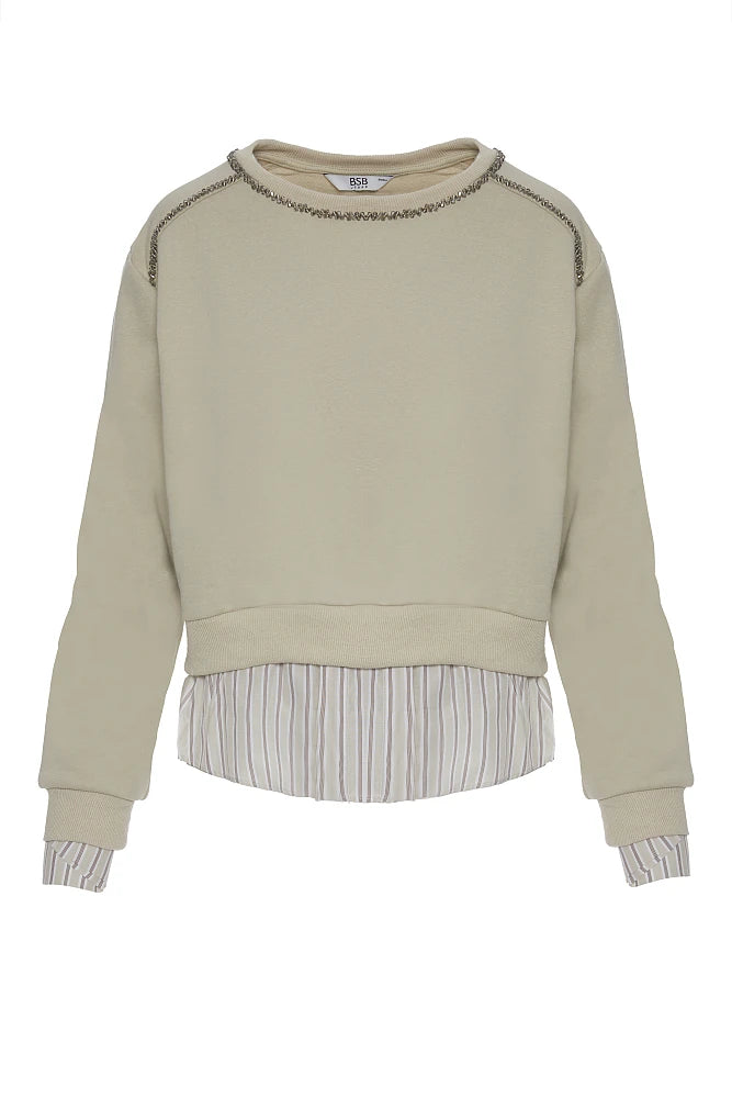 BSB Sweater Beige Stone