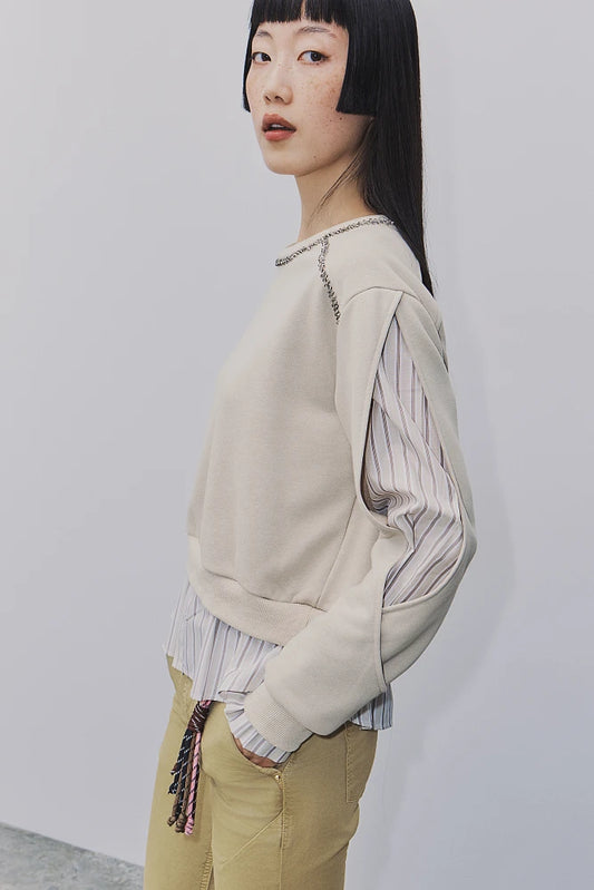 BSB Sweater Beige Stone