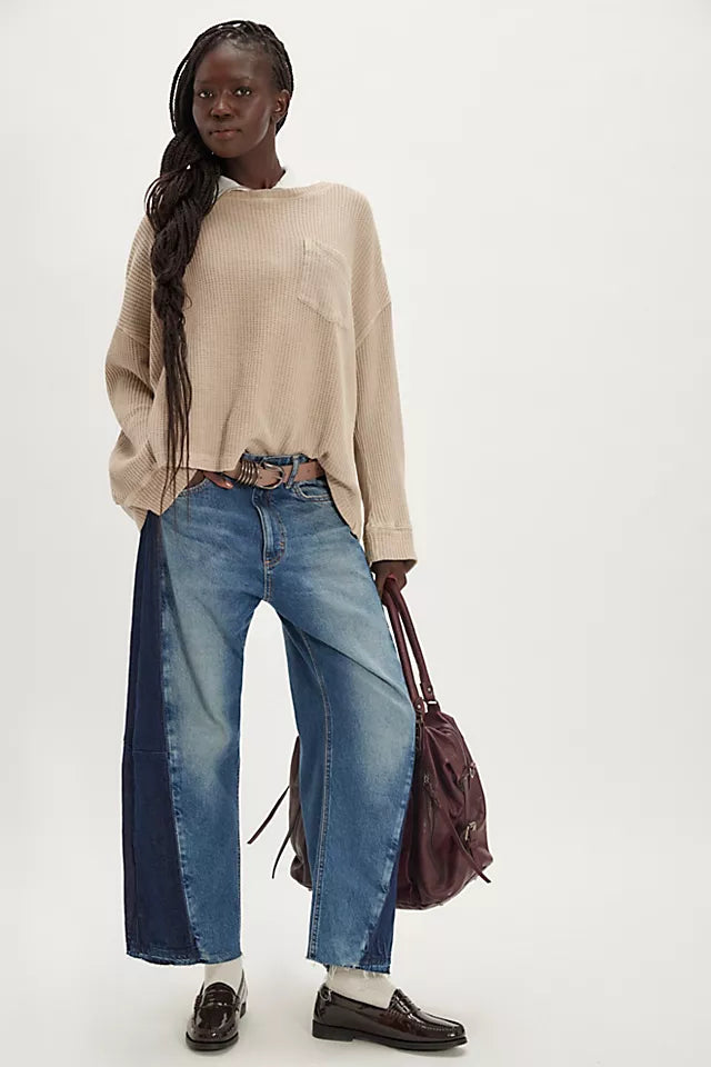 Free People Dawson Thermal Shirt