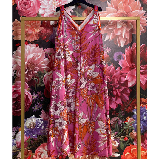 Shirtaporter Dress Voile Ibiscus