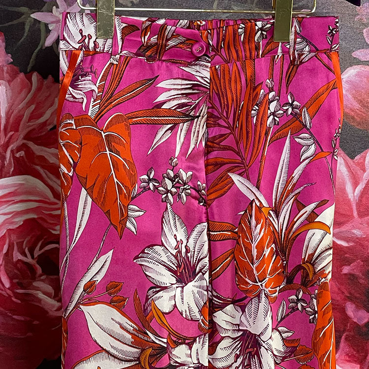 Shirtaporter Hose Ibiscus Pink