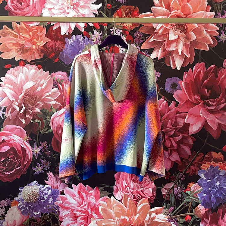 Floor Hoodie bunt